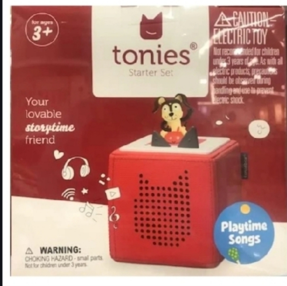 Tonies Red Storytime Friends Starter Set - New In Box